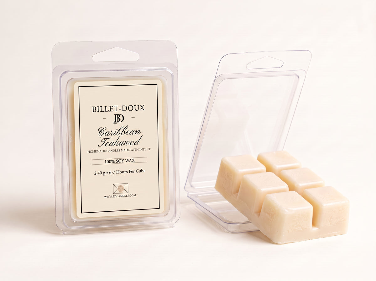 CARIBBEAN TEAKWOOD | SOY WAX MELTS (2.40 OZ)