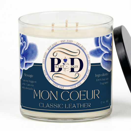 MON CΕUR- LEATHER