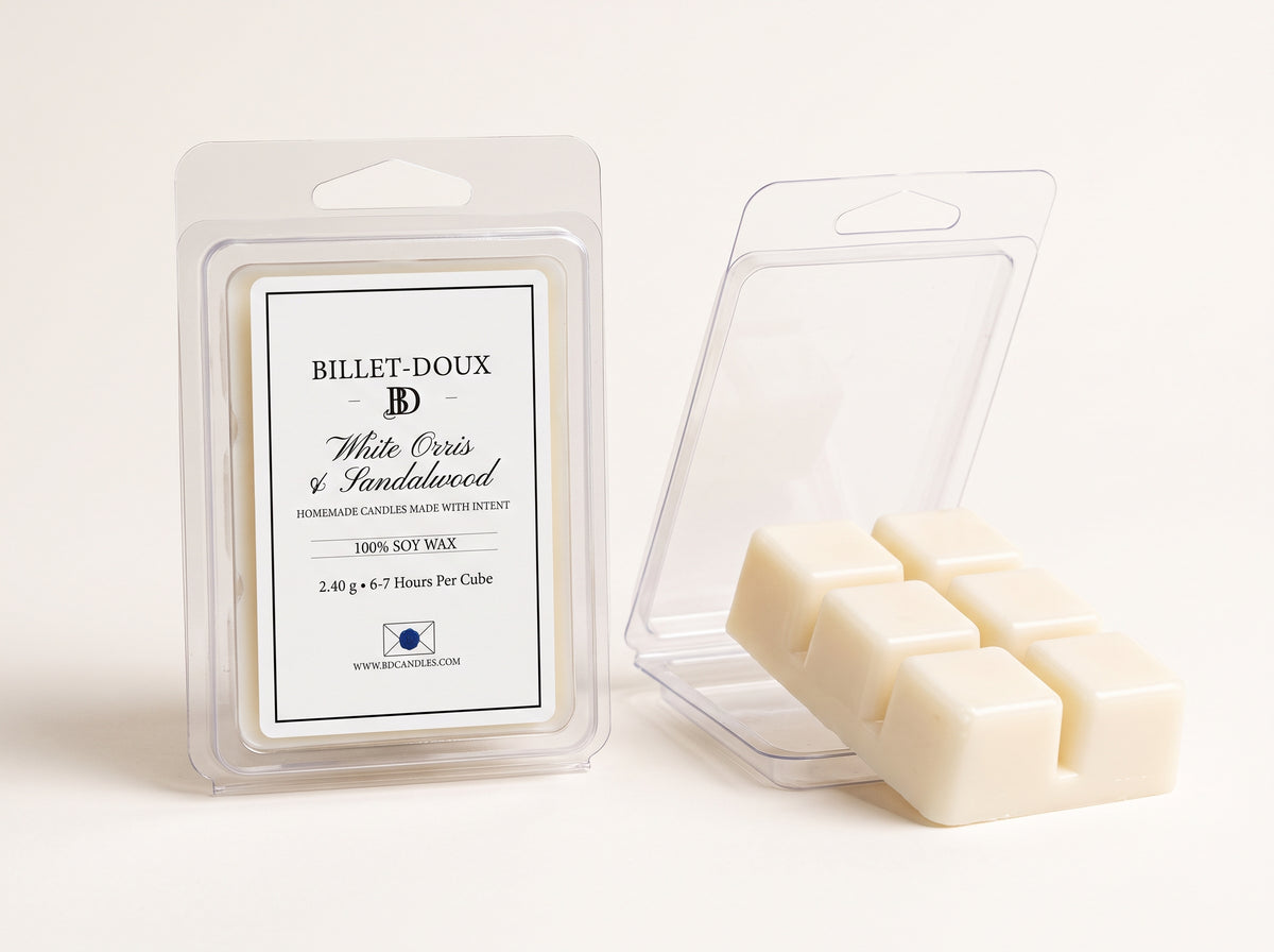 WHITE ORRIS & SANDALWOOD | SOY WAX MELTS (2.40 OZ)