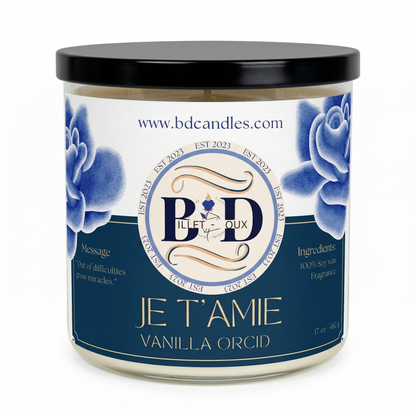 TE AMO - ORQUÍDEA DE VAINILLA